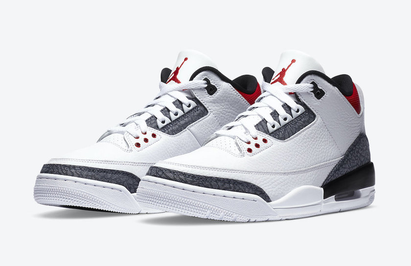 Air Jordan 3 Denim Fire Red CZ6431-100åå:registered:æ¥æä»·æ ¼