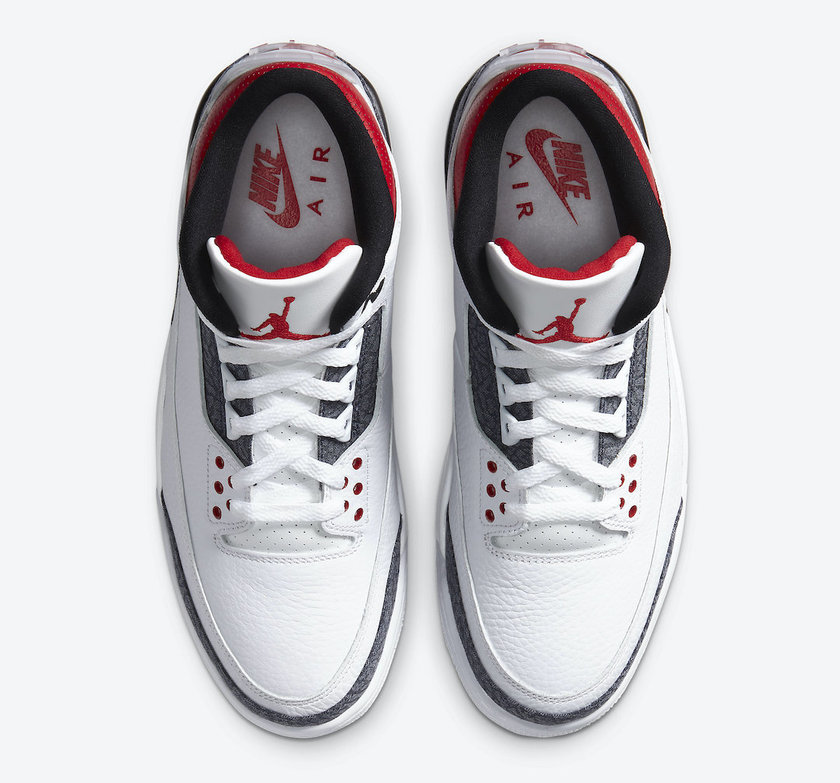 Air Jordan 3 Denim Fire Red CZ6431-100åå:registered:æ¥æä»·æ ¼