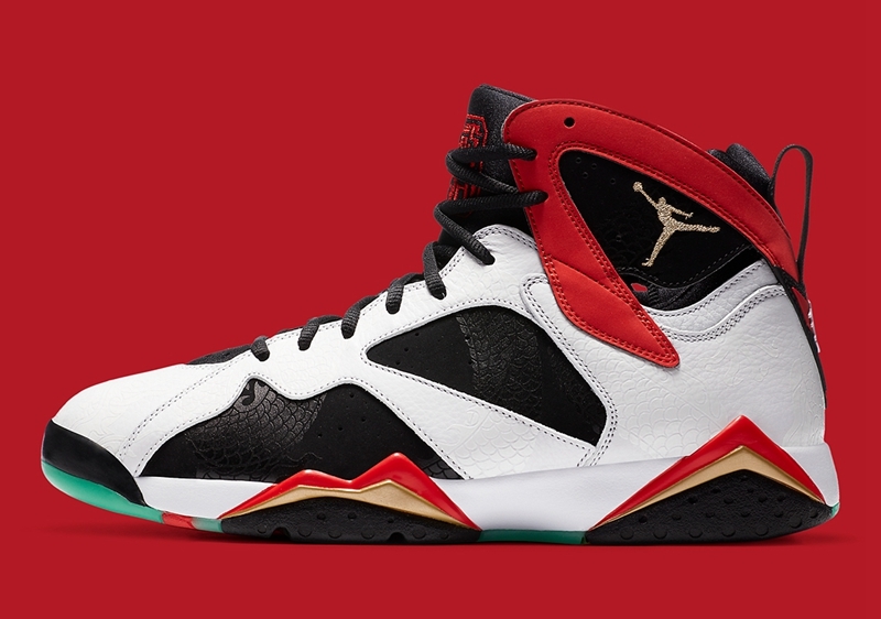 AJ7,Air Jordan 7 GC,China,CW28  9 月狠鞋提前曝光！这双中国限定 Air Jordan 7 细节美如画！