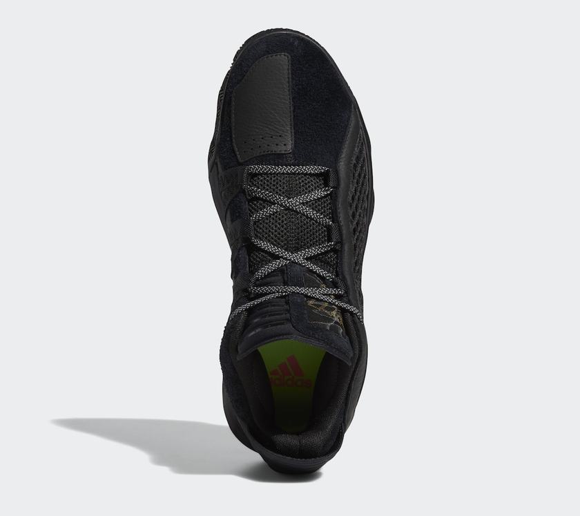 adidas Dame 6 Black Metallic Gold FV8627åå:registered:æ¥æ