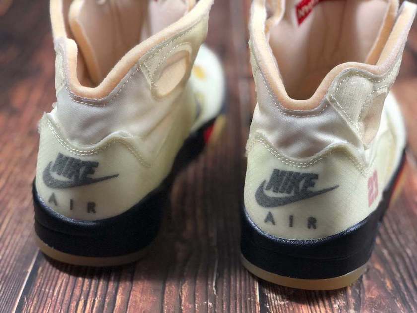 ç°ç½è²Air Jordan 5 Sail Fire Redåå:registered:æ¥æDH8565-100