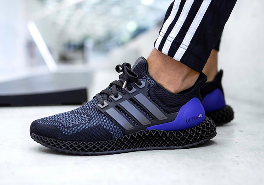 adidas Ultra 4D Black Purpleåå:registered:æ¥æ
