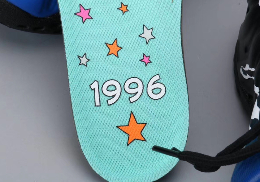 Nike Air Foamposite One Black Aurora Royal CN0055-001åå:registered:æ¥æ