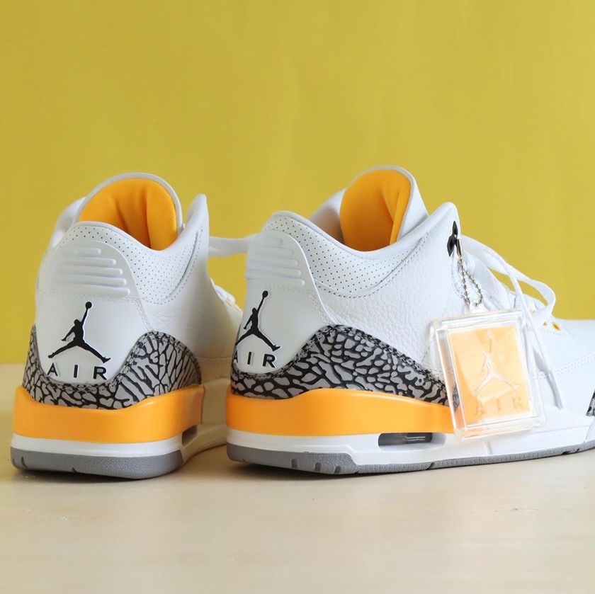 AJ3,Air Jordan 3,CK9246-108,发售  喜欢最好趁早买！湖人 Air Jordan 3 下周发售！