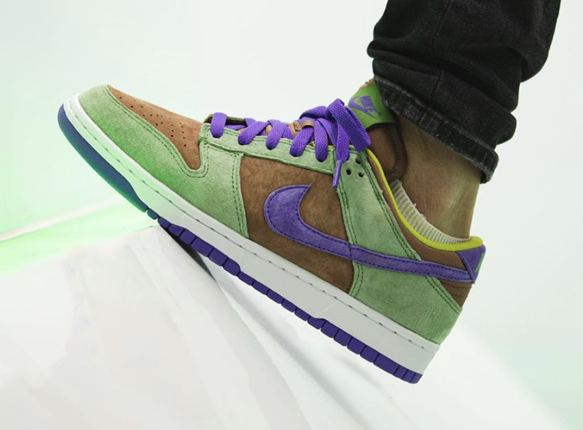 Nike Dunk Low Veneer DA1469-200 2020 Release Date On-Feet