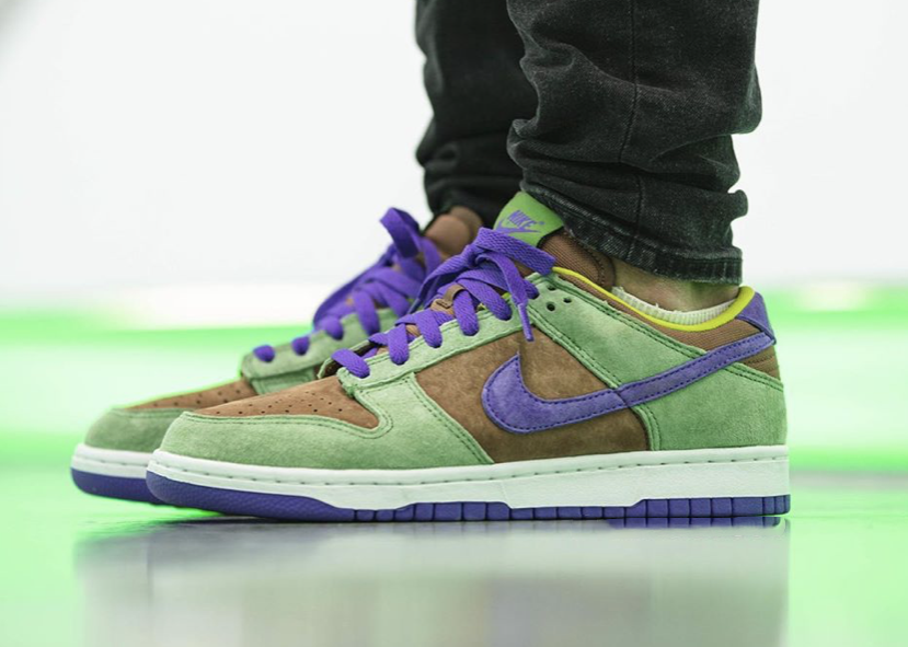 Nike Dunk Low Veneer DA1469-200 2020 Release Date On-Feet