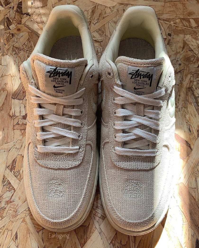 Stussy Nike Air Force 1 Low Fossil Stoneåå:registered:æ¥ææ¢å
ç