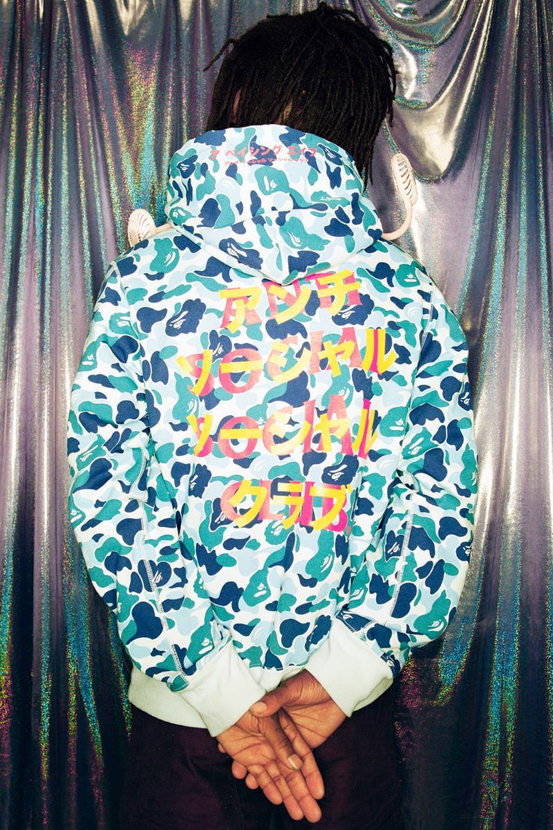 Anti Social Social Club x A BATHING APEÂ:registered: å¨æ°è¯ä¹ç³»åæ­£å¼ç¼ä½