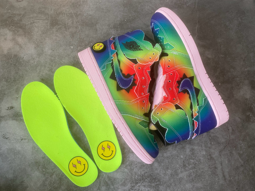 J Balvin Air Jordan 1 DC3481-900åå:registered:æ¥æåè£