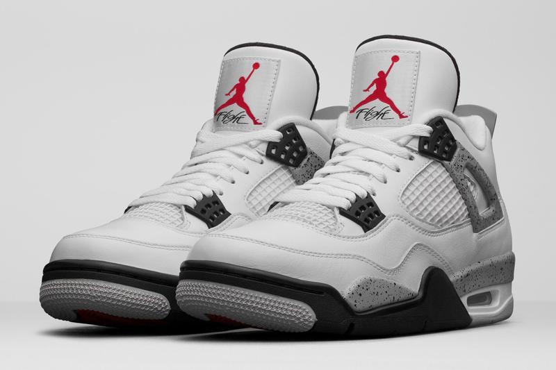 Air Jordan 4 ç¶å¸ç½æ°´æ³¥éè²ãWhite Cementãå¾:copyright:å»æ¥æçä¼¼æå