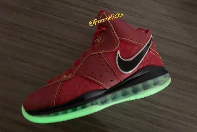 Nike LeBron 8 Gym Red Cucumber Calm Black CT5330-600åå:registered:æ¥æ