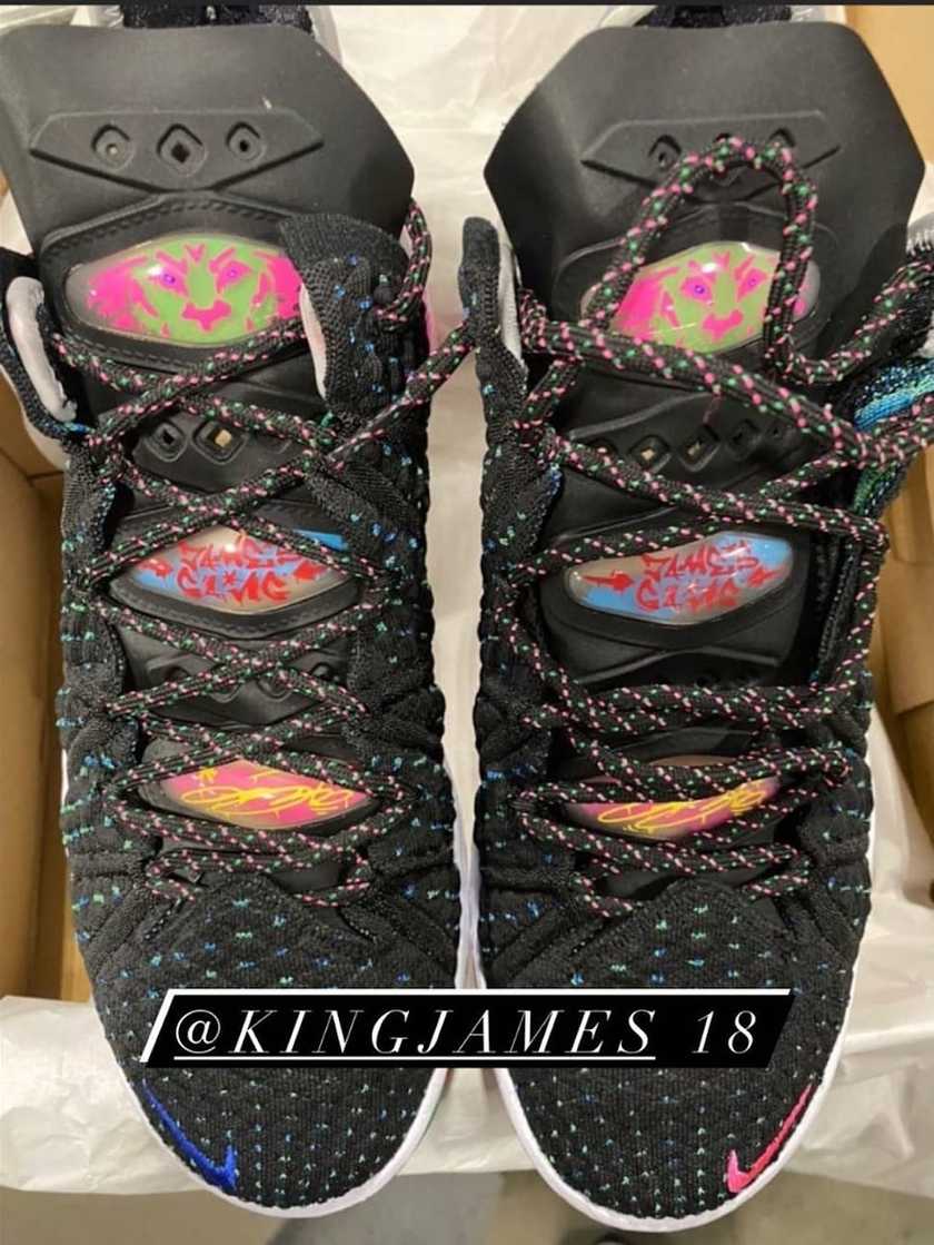 Nike LeBron 18 James Gang CQ9283-002åå:registered:æ¥æ