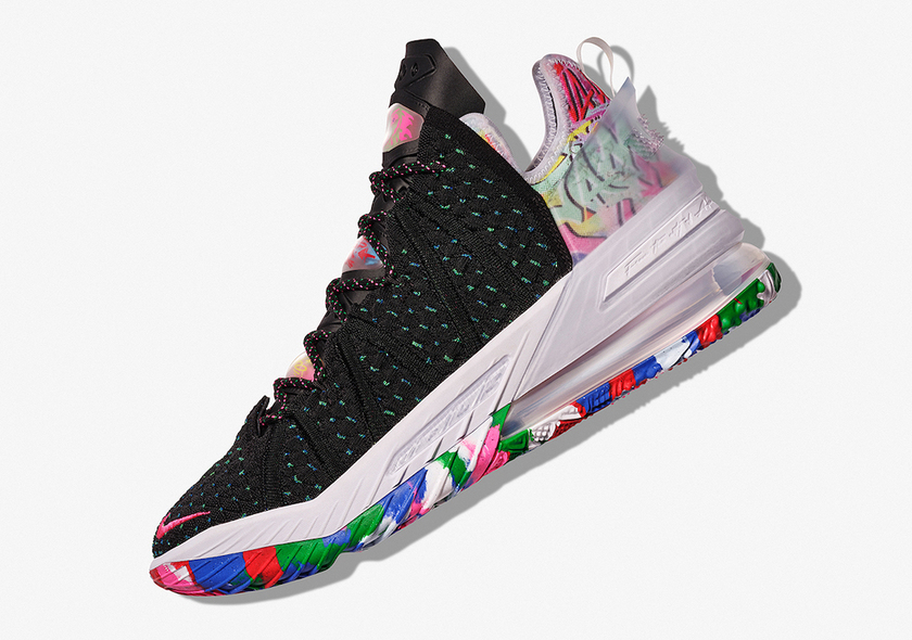 la by night lebron 18s