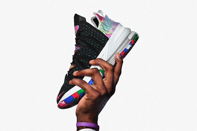 LeBron James ææ°æ°é´ Nike LeBron 18 æ£å¼ç»å ´