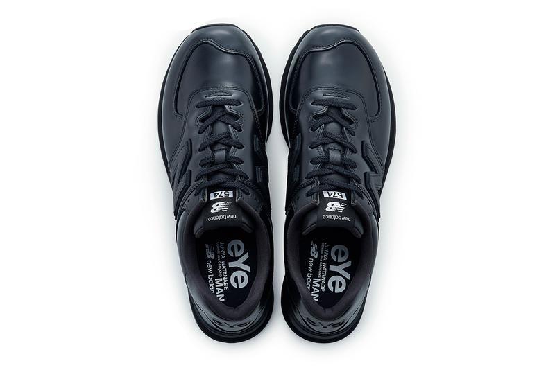 Junya Watanabe MAN x New Balance 574 å¨æ°ãTriple Blackãéè²ç¼ä½