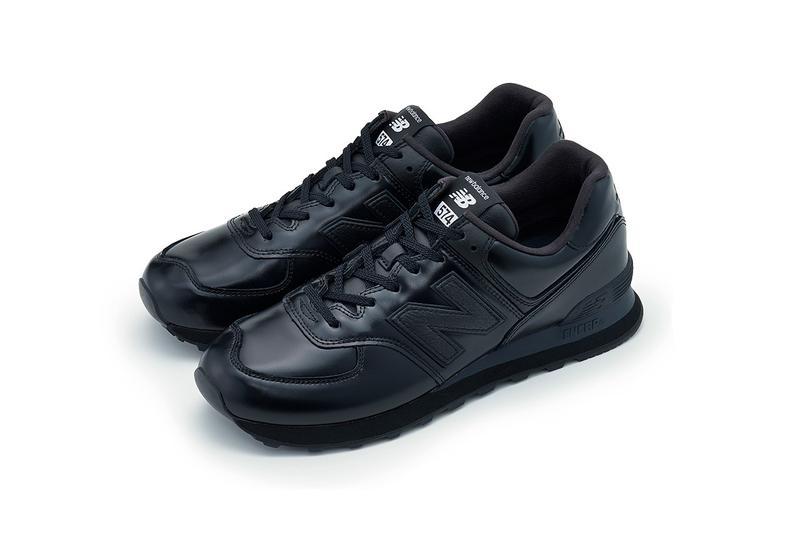 Junya Watanabe MAN x New Balance 574 å¨æ°ãTriple Blackãéè²ç¼ä½