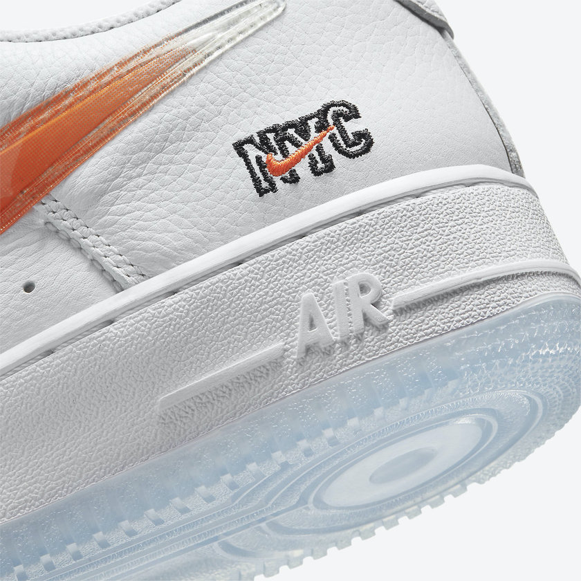 Kith Nike Air Force 1 NYC White CZ7928-100Ã¥ÂÂÃ¥Â:registered:æÂ¥æÂÂä»·æ ¼