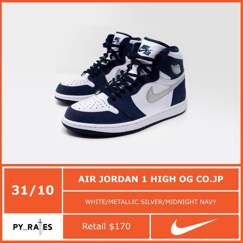 Air Jordan 1 High OG CO JP Midnight Navyåå:registered:æ¥æ