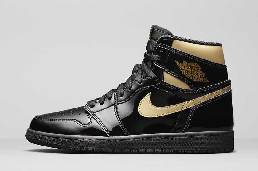 Air Jordan 1 Retro High OG Black Gold 555088-032 Release Date