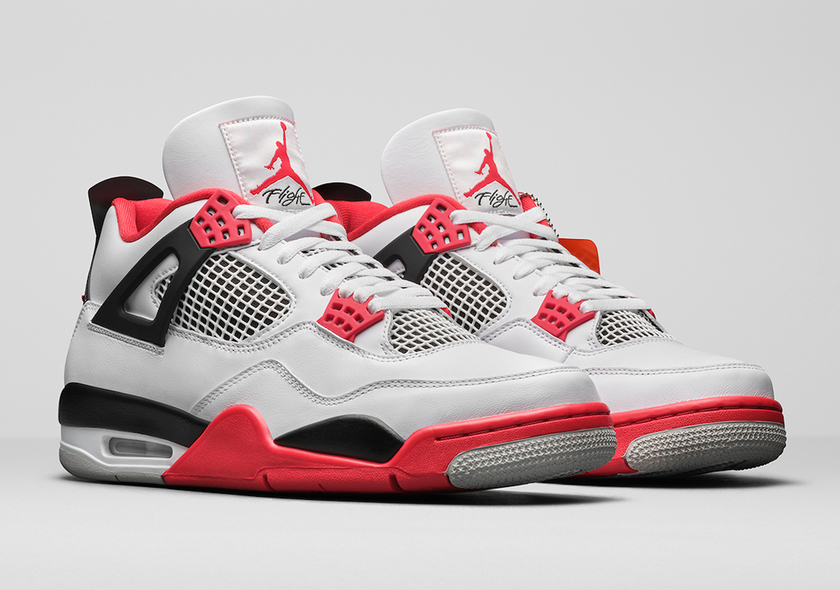 Air Jordan 4 Retro OG Fire Red DC7770-160 2020 Relese Date