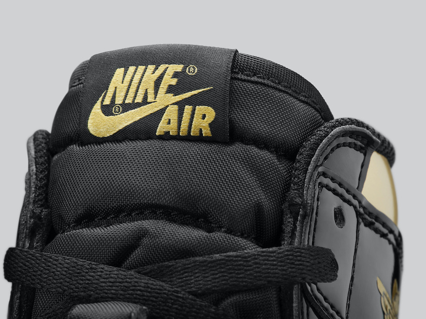 Air Jordan 1 Retro High OG Black Gold 555088-032 Release Date