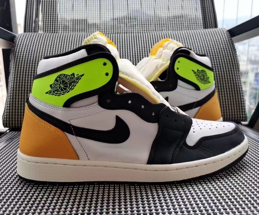 Air Jordan 1 High Volt Gold 555088-118åå:registered:æ¥æ