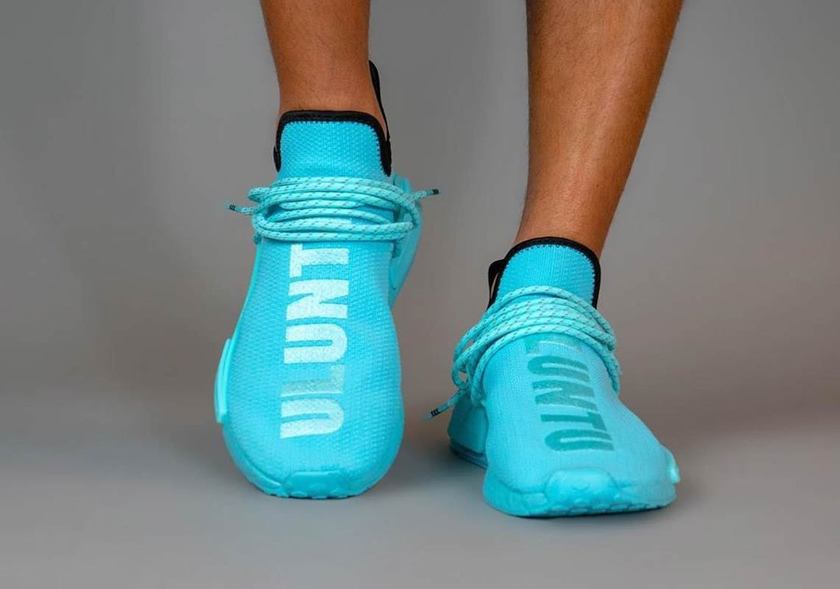 Pharrell adidas NMD Hu Blue GY0094 Release Date