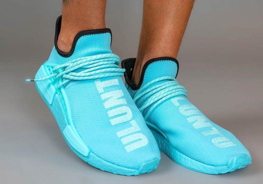 Pharrell adidas NMD Hu Blue GY0094 Release Date