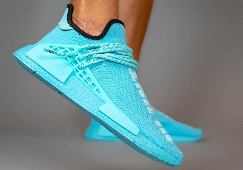 Pharrell adidas NMD Hu Blue GY0094 Release Date
