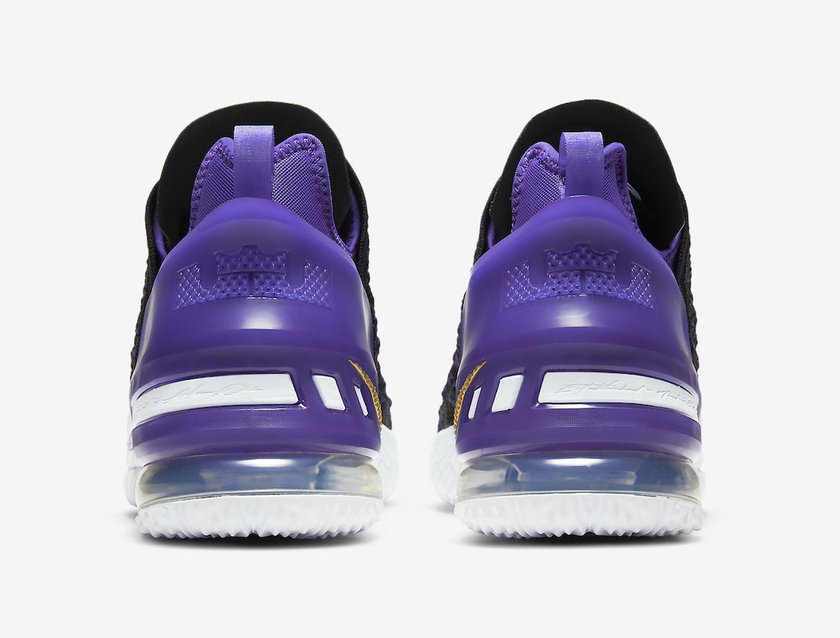 Nike LeBron 18 Lakers Court Purple CQ9283-004åå:registered:æ¥æ