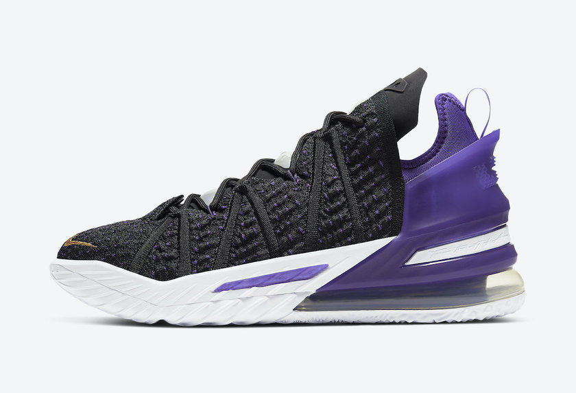 Nike LeBron 18 Lakers Court Purple CQ9283-004åå:registered:æ¥æ