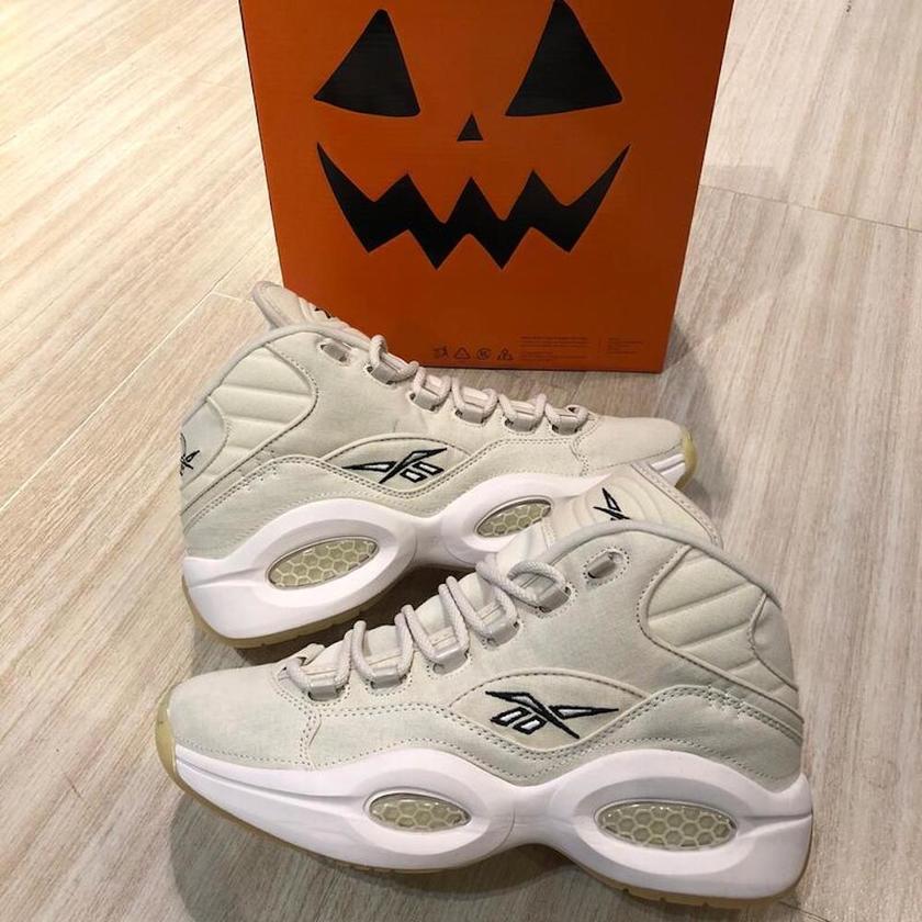 百搭风格可撕式鞋面，Reebok Question Mid 万圣节主题配色即将发售| 当