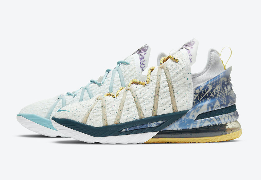 Nike LeBron 18 Reflections Flip DB8148-100åå:registered:æ¥æ