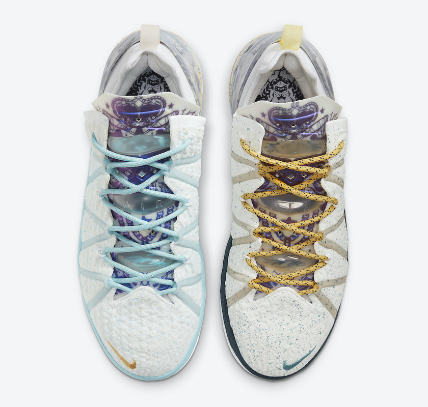 Nike LeBron 18 Reflections Flip DB8148-100åå:registered:æ¥æ