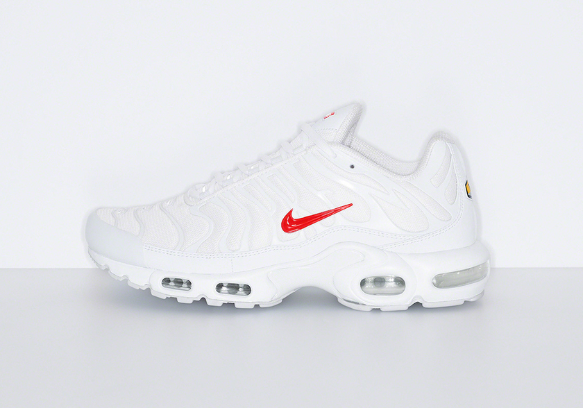 Supreme Nike Air Max Plus White Redåå:registered:æ¥æ