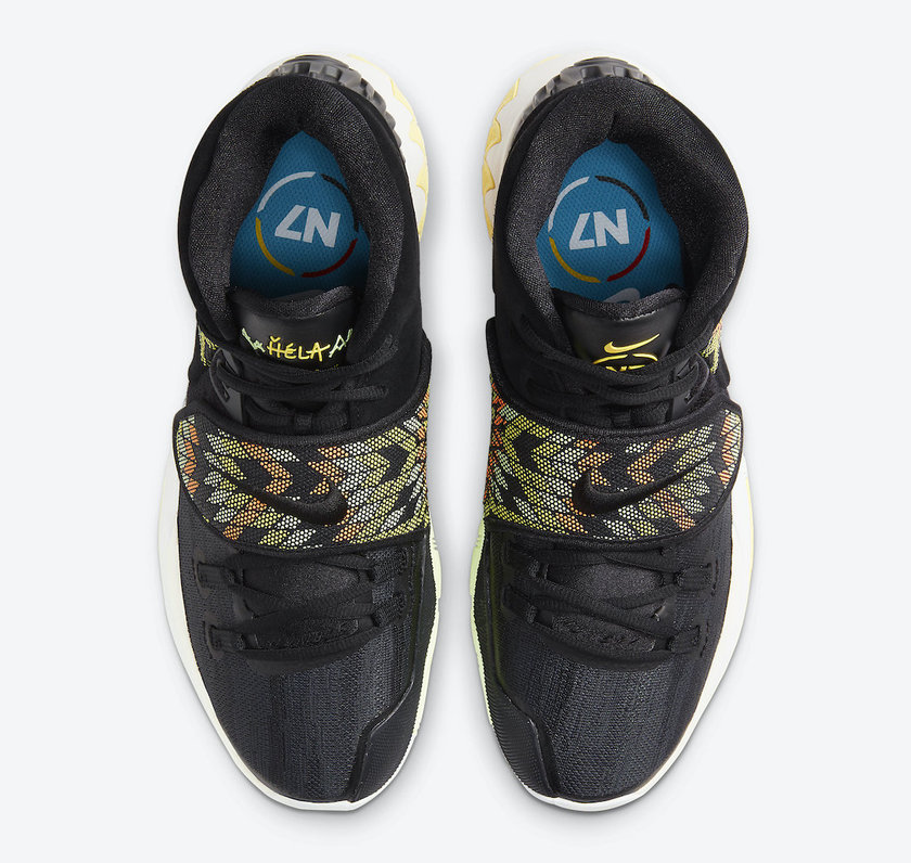 Nike Kyrie 6 N7é»è²DA1348-001åå:registered:æ¥æ