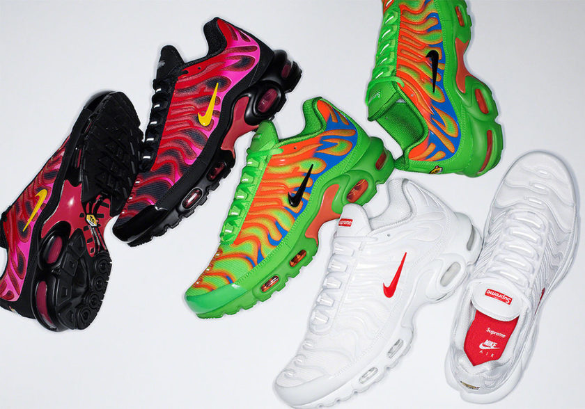 Supreme X Nike Air Max Plus Co Brand Series Officially Unveiled This Week Lagogo Sport Real Vs Fake Authentic Kid Air Jordan Air Max Af1 Dunk Yeezy Shoes Sneaker Cheap Dropshipping