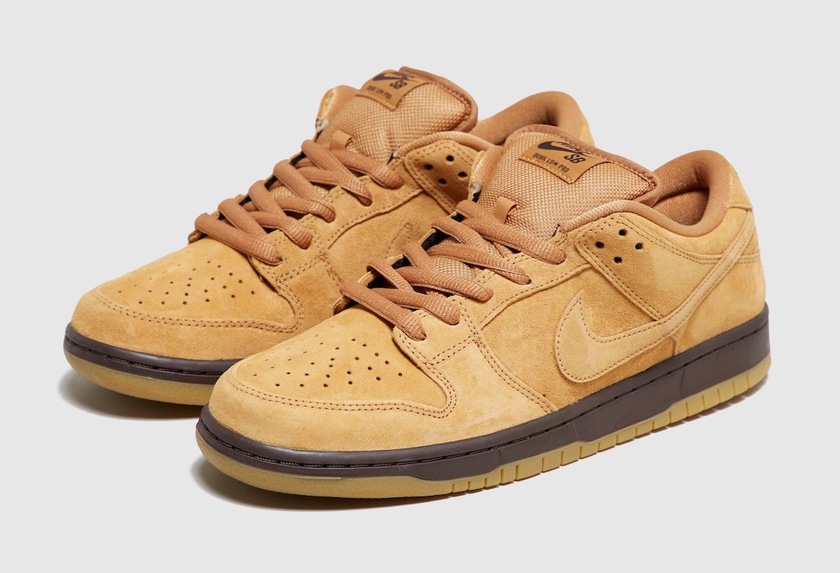 Nike SB Dunk Low Wheat Mocha Release Date BQ6817-204