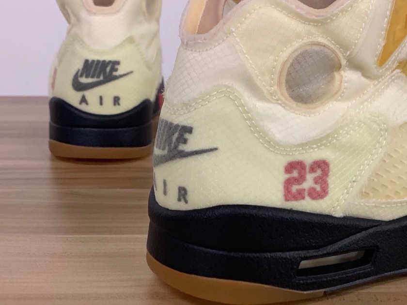 Off-White Air Jordan 5 Sail Fire Red Release Date DH8565-100