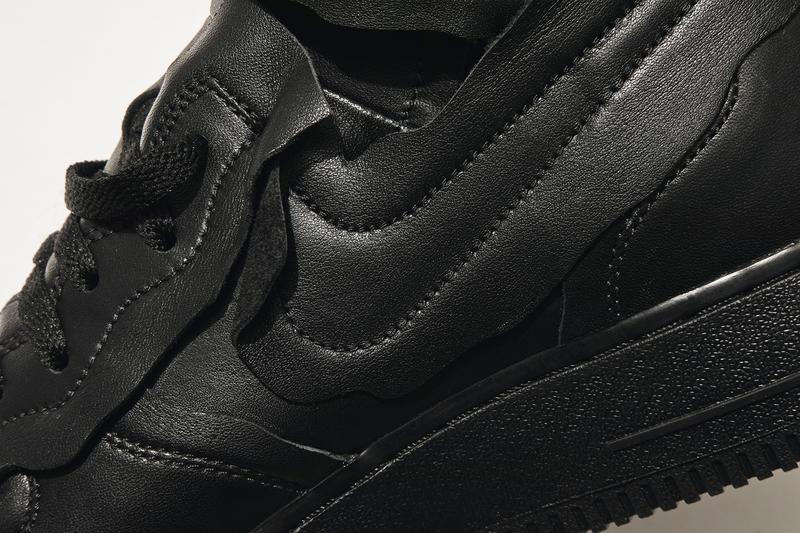 COMME des GARÃONS x Nike å¨æ°è¯ä¹ Air Force 1 Mid ç³»åæ­£å¼ç¼ä½