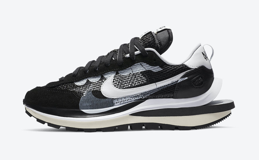 Sacai Nike VaporWaffle Black CV1363-001 Release Date