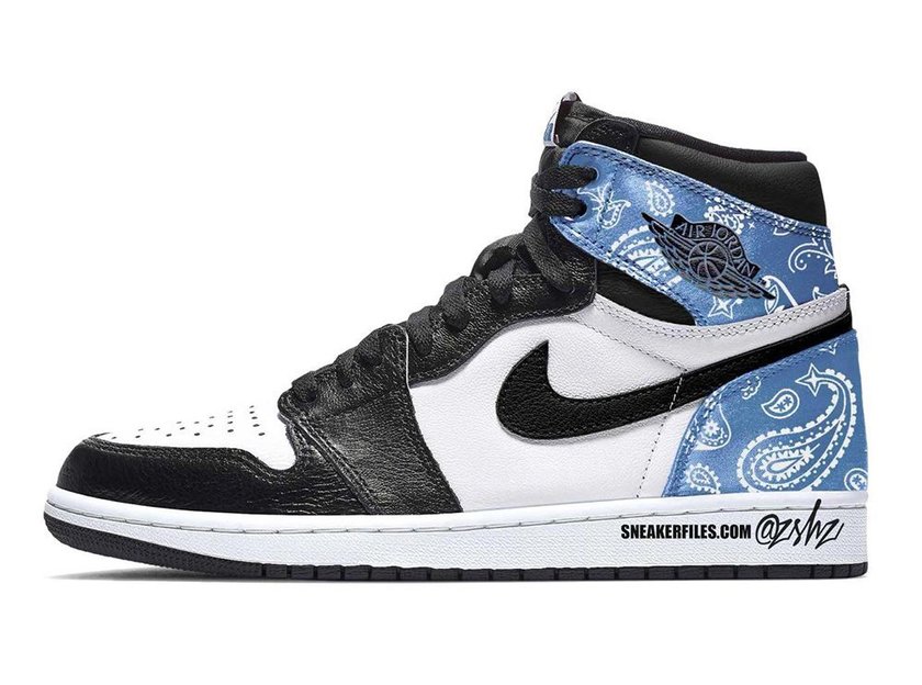 Air Jordan 1 Paisley Bandanaåå:registered:æ¥æ