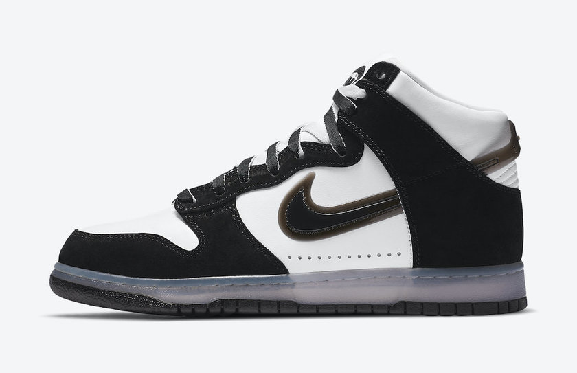 Slam Jam Nike Dunk High Black White DA1639-101 Release Date