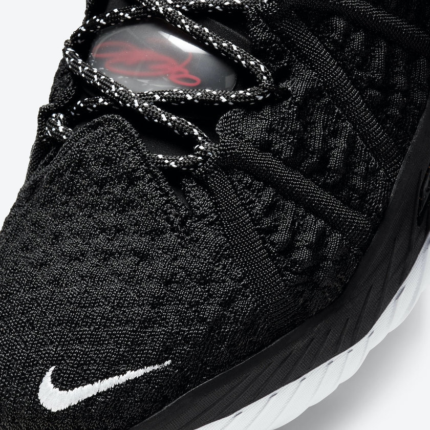 Nike LeBron 18 Black University Red White CQ9283-001åå:registered:æ¥æ