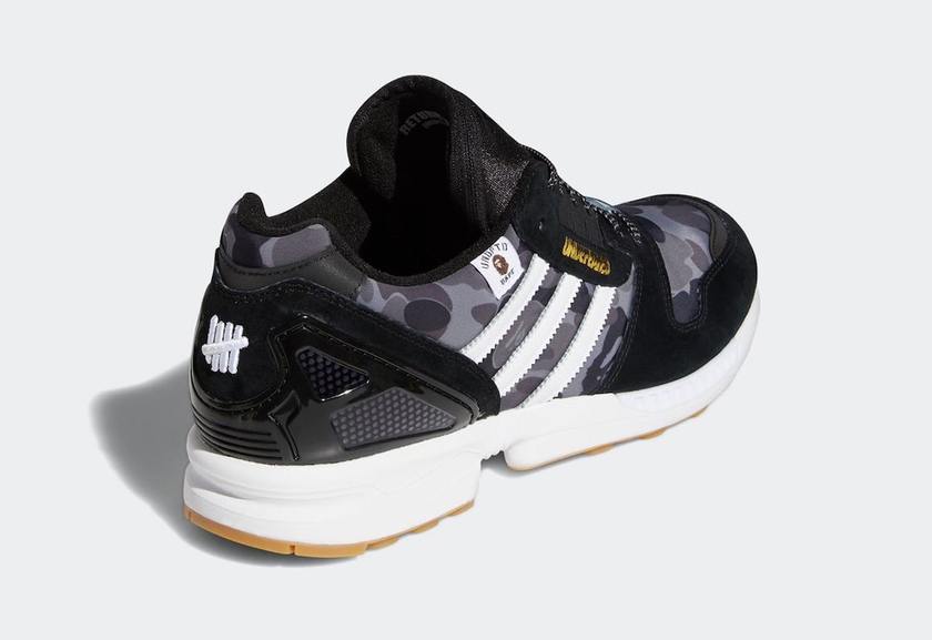 BAPE Undefeated adidas ZX 8000 FY8852 Release Date