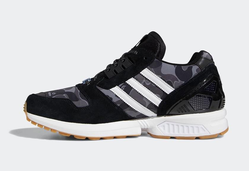BAPE Undefeated adidas ZX 8000 FY8852 Release Date