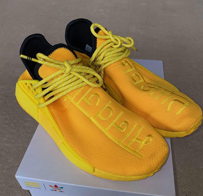 Pharrell adidas NMD Hu Yellow GY0091 Release Date Pricing