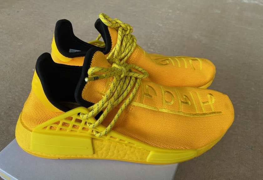 Pharrell adidas NMD Hu Yellow GY0091 Release Date Pricing