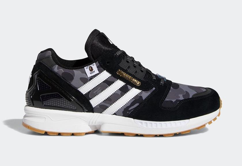 BAPE Undefeated adidas ZX 8000 FY8852 Release Date