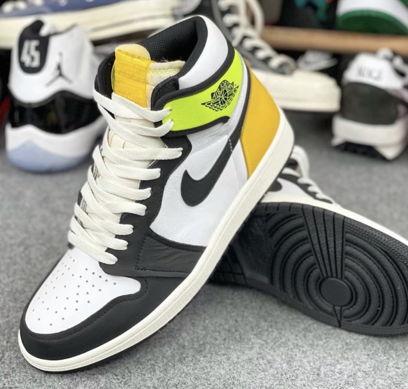 Air Jordan 1 Volt Gold 555088-118åå:registered:æ¥æå:registered:ä»·